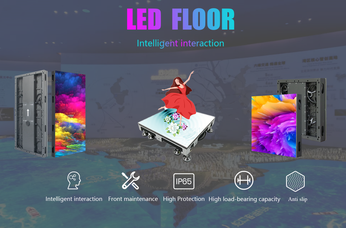 XINTAI LED led dance floor_10 LED taneční parket XINTAI LED_10